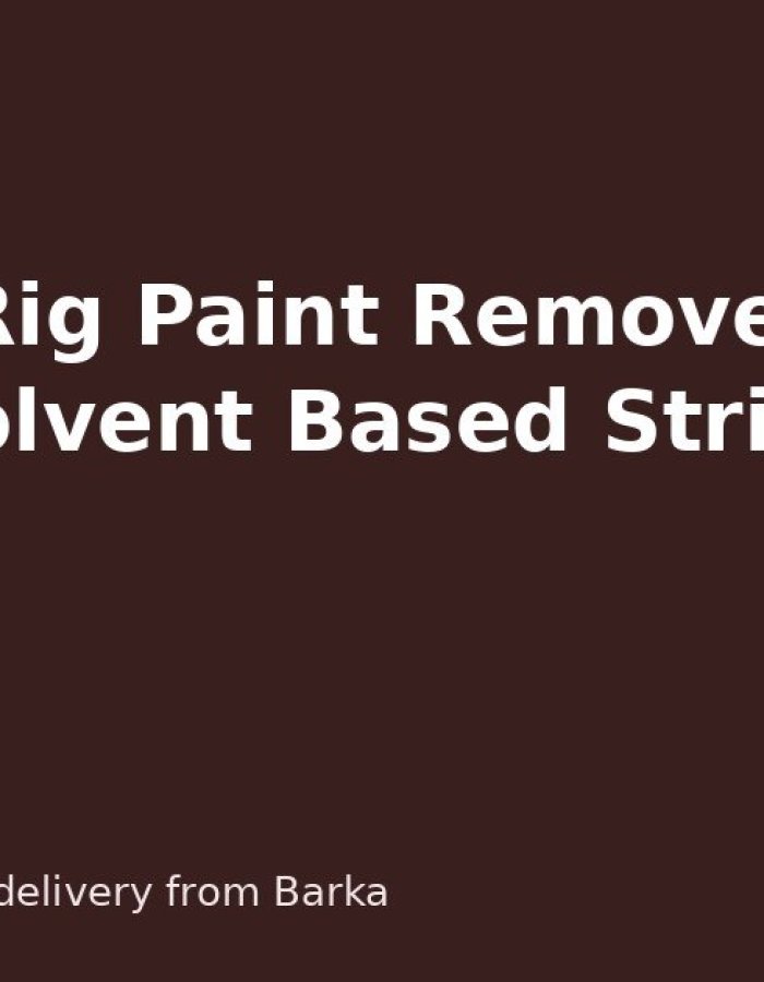 Car and Rig Paint Remover in Oman: Solvent Based Stripper for Metal