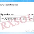 Hydrazine 0.05 PPM