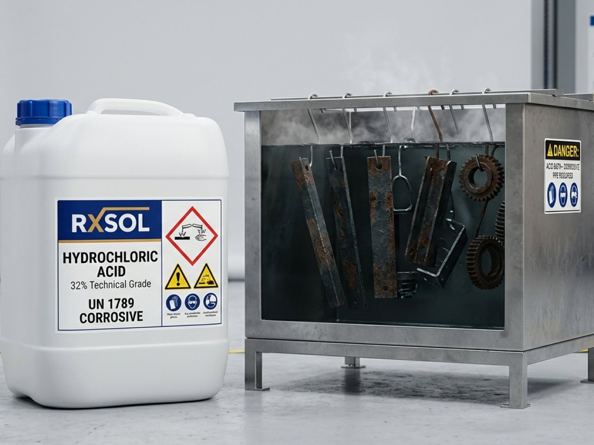 What Is Hydrochloric Acid? Uses, Benefits & Buying Guide in Oman